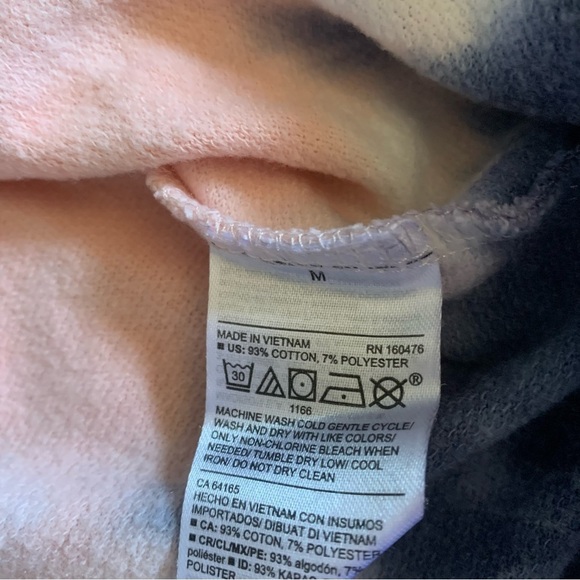 Women’s Old Navy Vintage tie dye hoodie medium - Picture 9 of 9